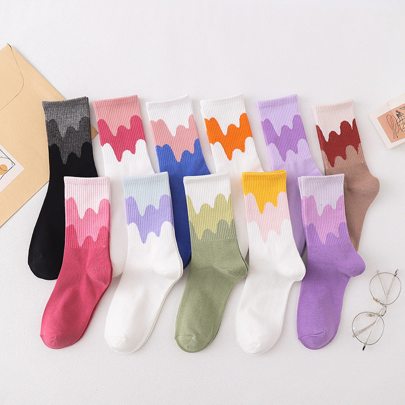 Fashionable Warm Mid-calf Socks