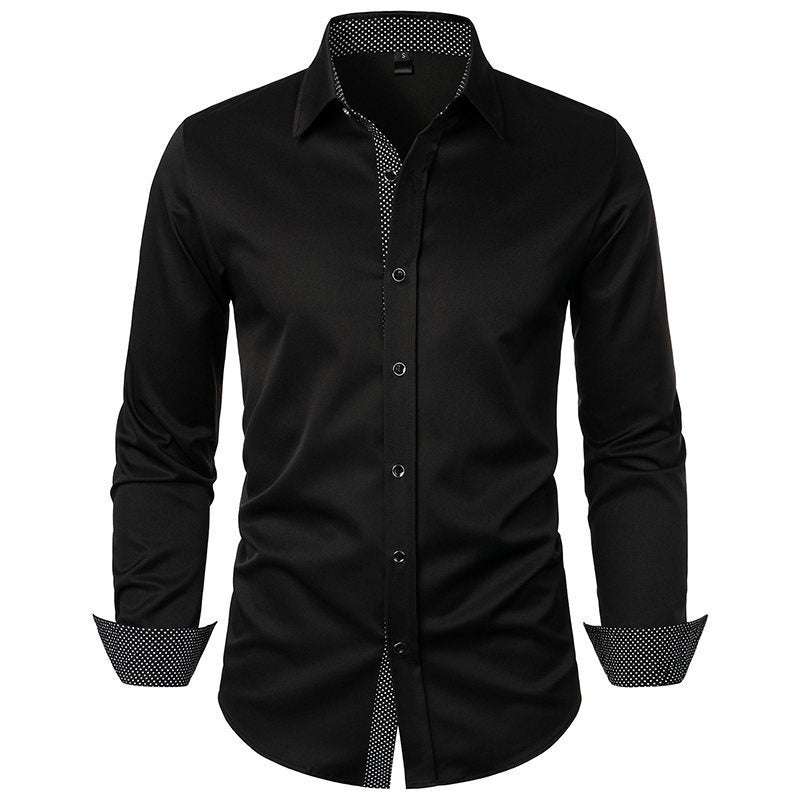 Men's Patchwork Casual Shirt