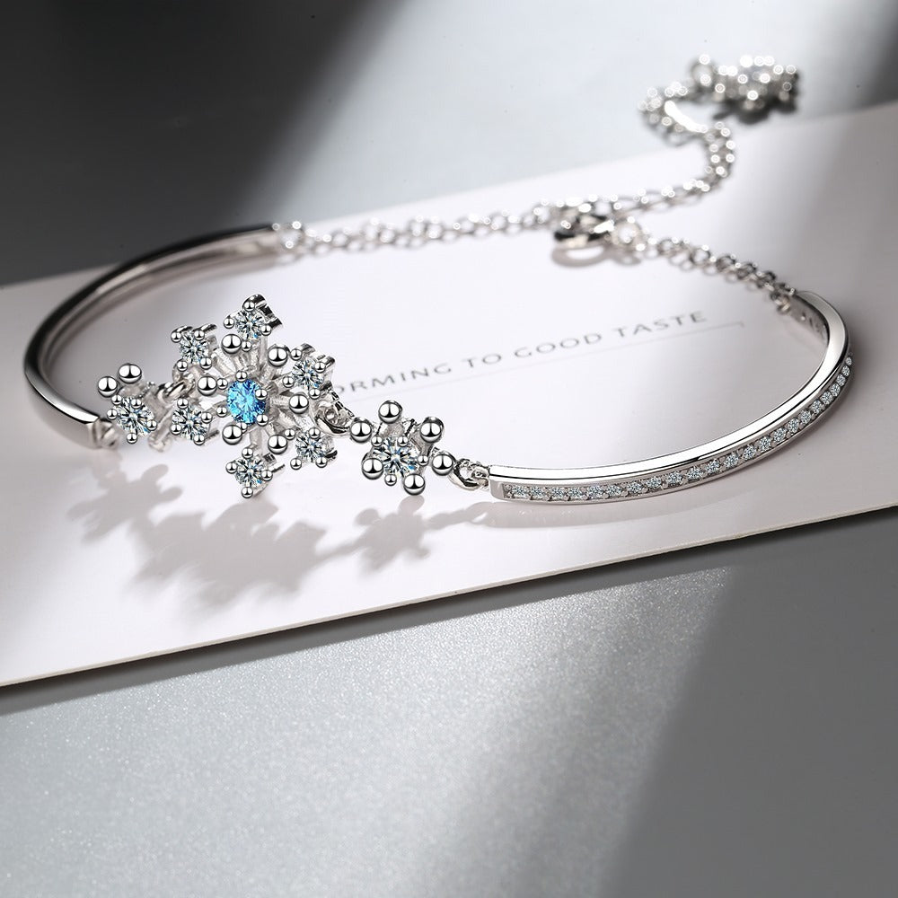 Snowflake Zirconium Bracelet