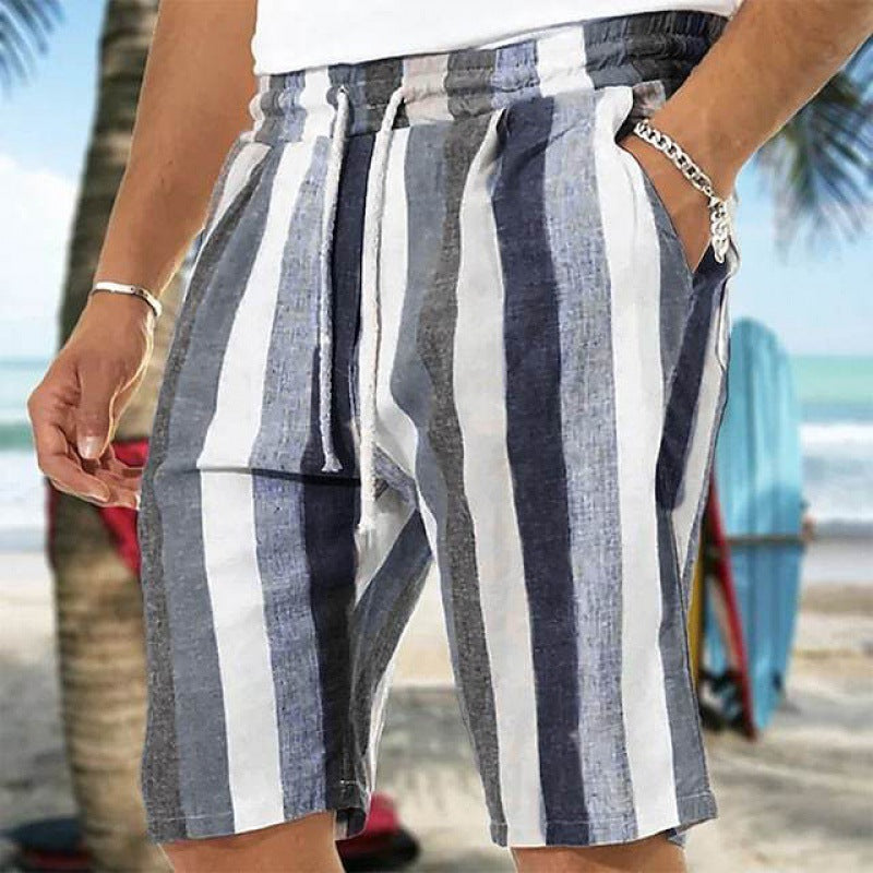 Men's Beach Drawstring Shorts