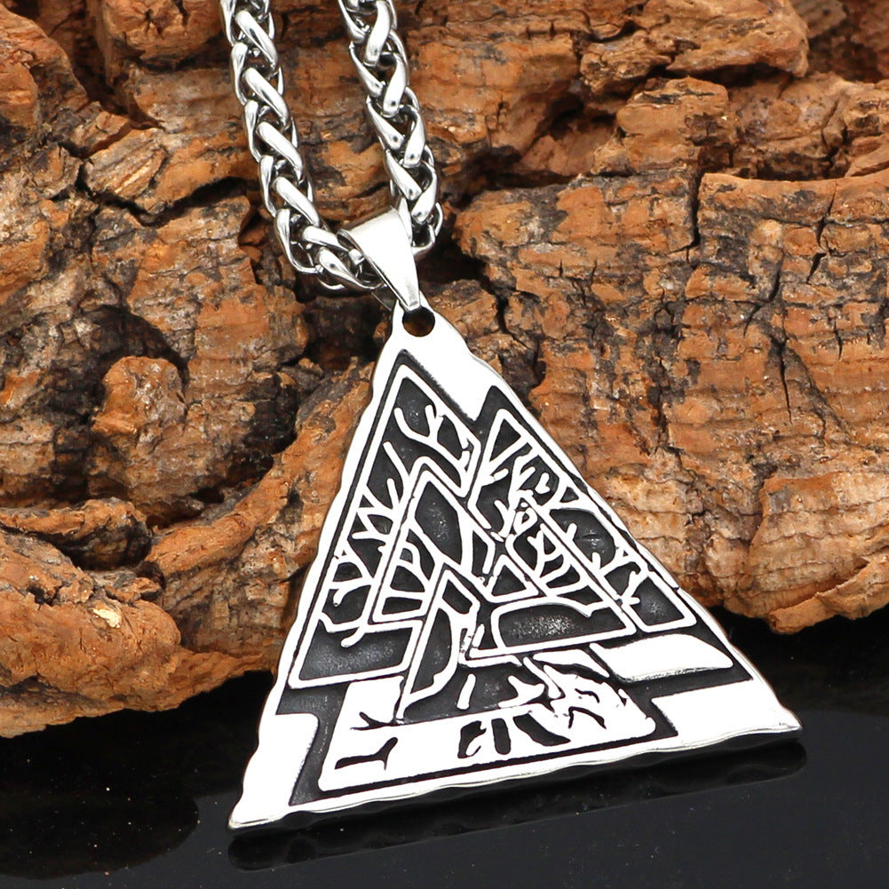 Stainless Steel Tree of Life Necklace