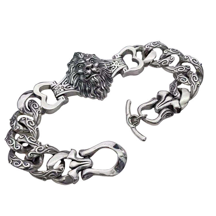 Lion Thai Silver Bracelet