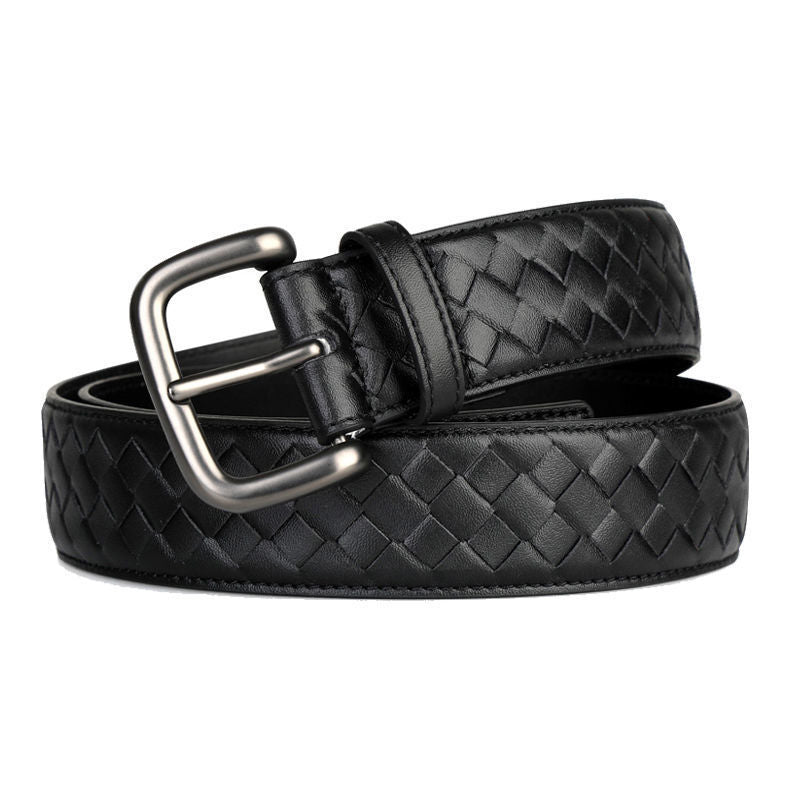 Leather Pin Buckle Belt