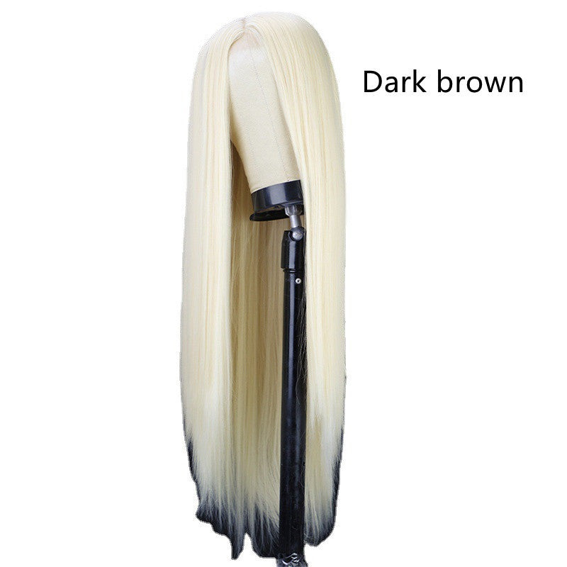 Long Straight Natural Lifelike Wig