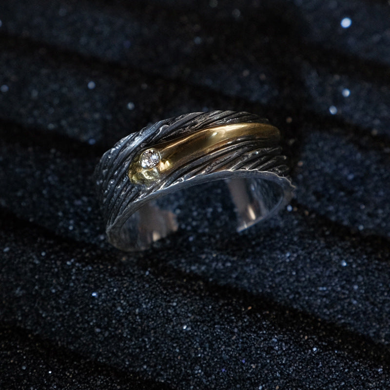 Handmade Thai Silver Meteor Ring