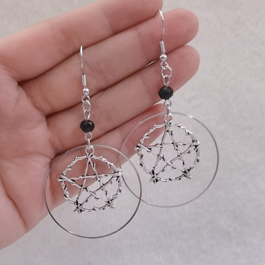 Pentagram Earrings