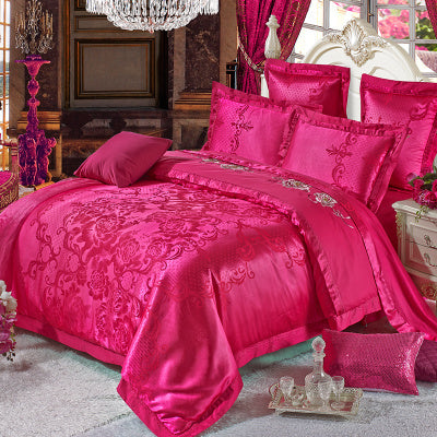 European Luxury High-end Linen And Cotton Bedding Set