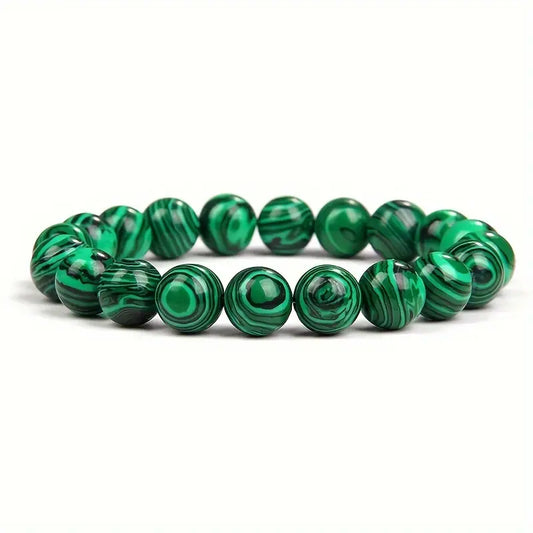 Natural Green Malachite Stone Bracelet