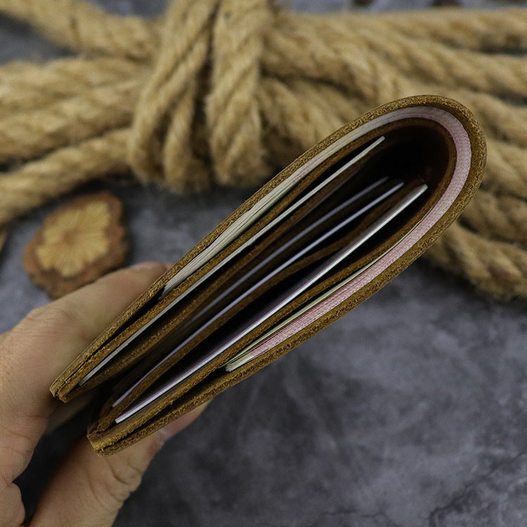 Simple Leather Multi Card Wallet