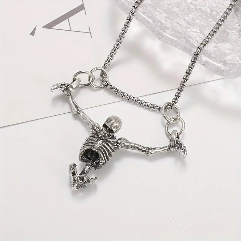 Skeleton Prisoner Necklace.