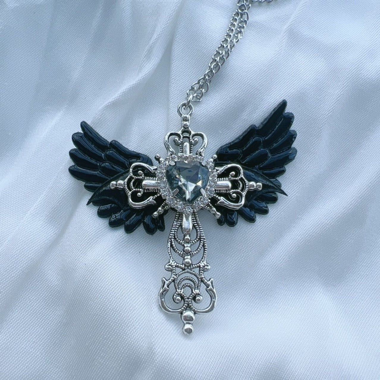 Angel Cross Necklace