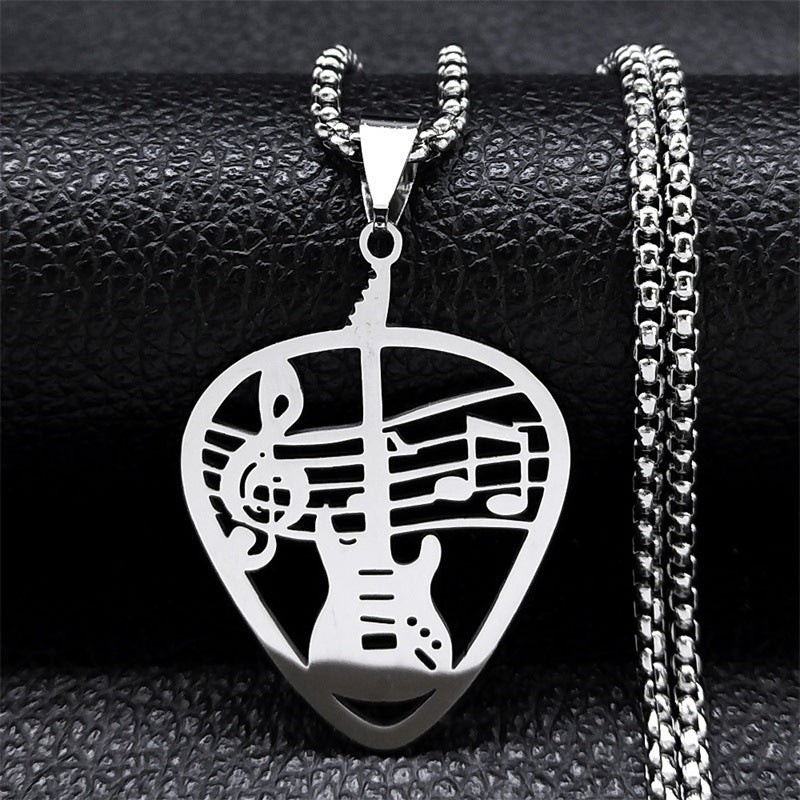 Guitar Pick Pendant Necklace