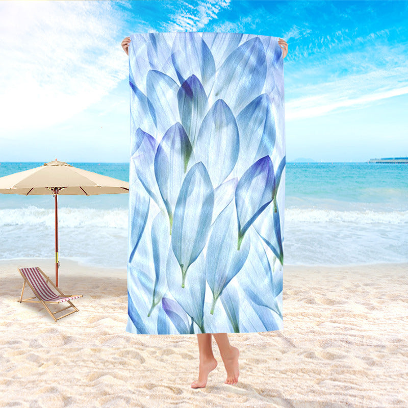 Double Sided Fleece Quick Dry Microfiber Beach Towel