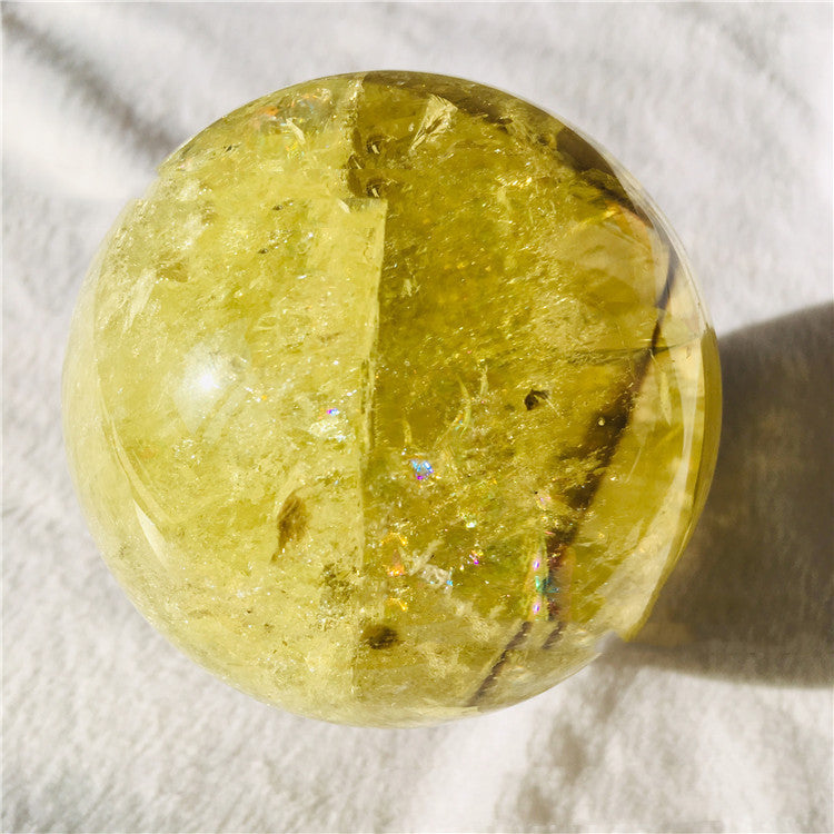 Citrine Ball Decoration