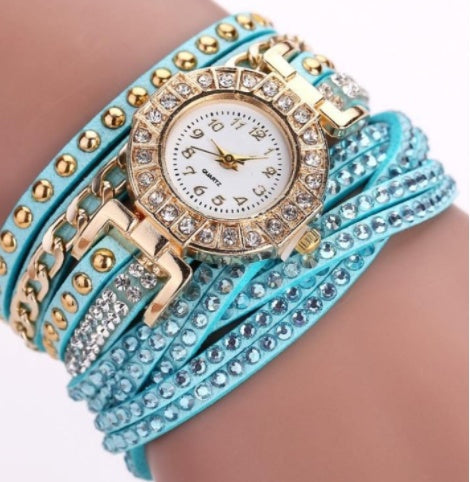 Twist Braided Bracelet Quartz Watch