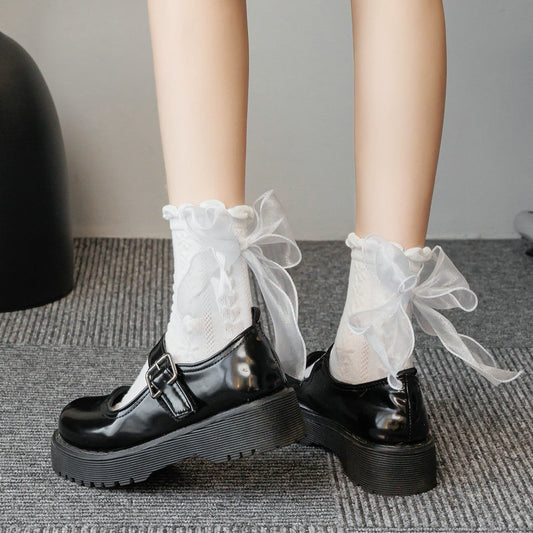 Fashion Bow Socks