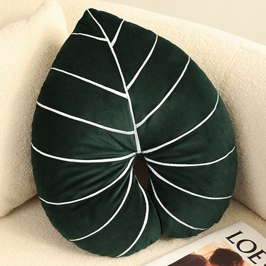 Green Leaf Pillow