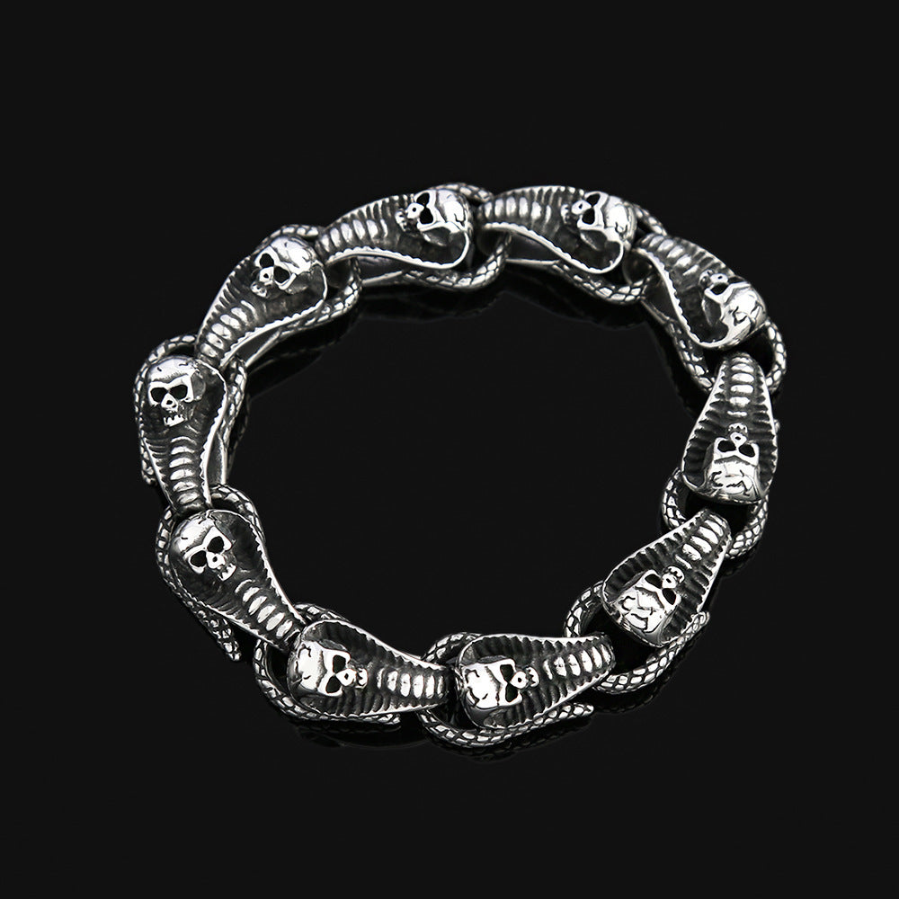 Cobra Skull Bracelet