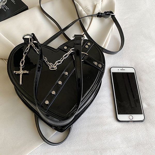 Heart-shaped Large Capacity Love Shoulder Bag