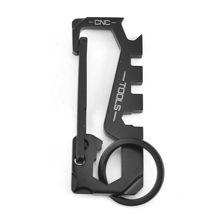 Stainless Steel Outdoor Multifunctional Tool Keychain