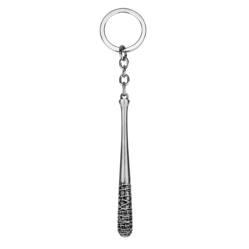 Barbed Wire Baseball Bat Keychain