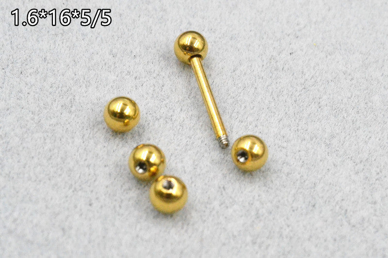 Stainless Steel Barbell Piercing Jewelry