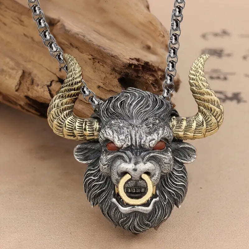 Demon Bull Necklace.