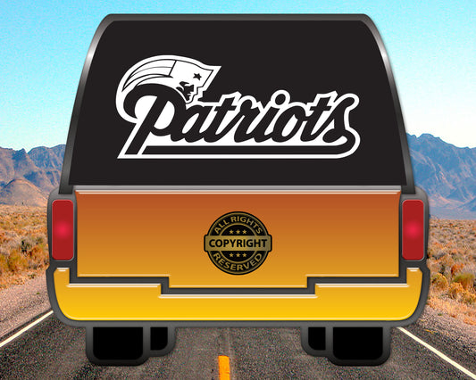 Patriots, Vinyl Decal