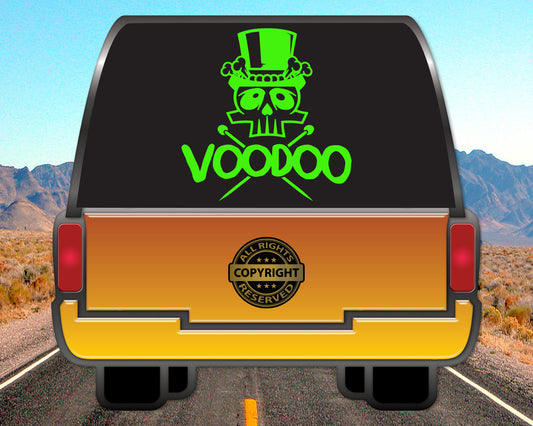 VooDoo, Vinyl Decal