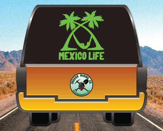 Mexico Life Vinyl Decal