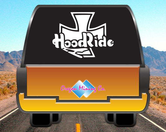 JDM HoodRide, Auto Vinyl Decal