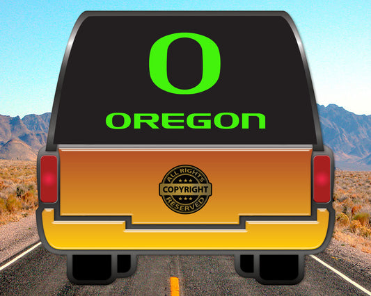 Oregon, Vinyl Decal