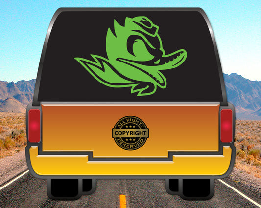 Oregon Duck, Vinyl Decal