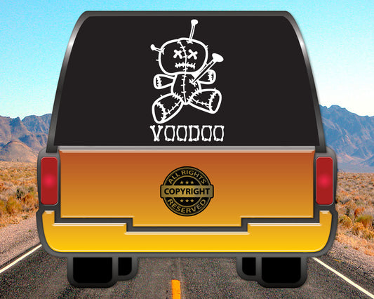 Voodoo Doll, Vinyl Decal