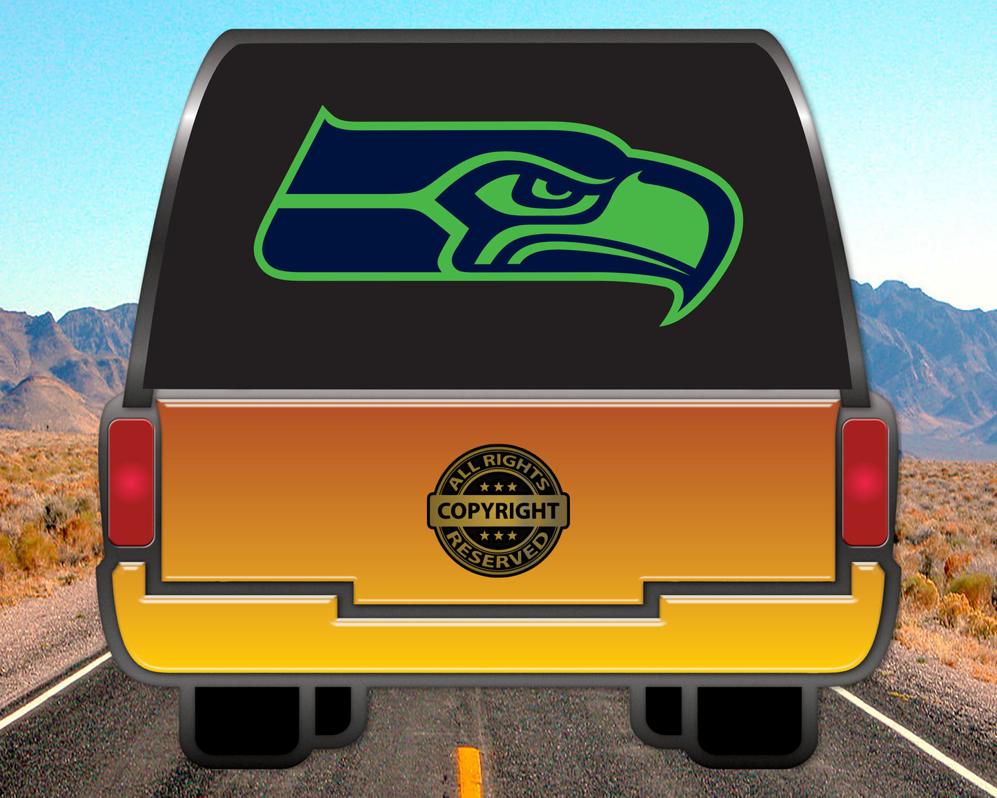 Seahawks, Vinyl Decal