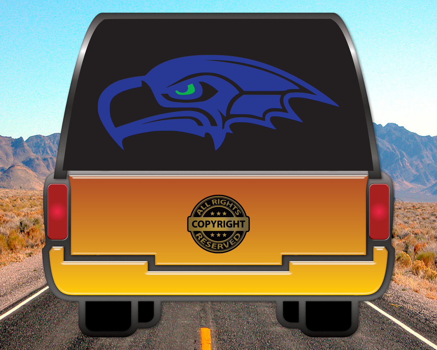 Seattle Seahawks, Vinyl Decal