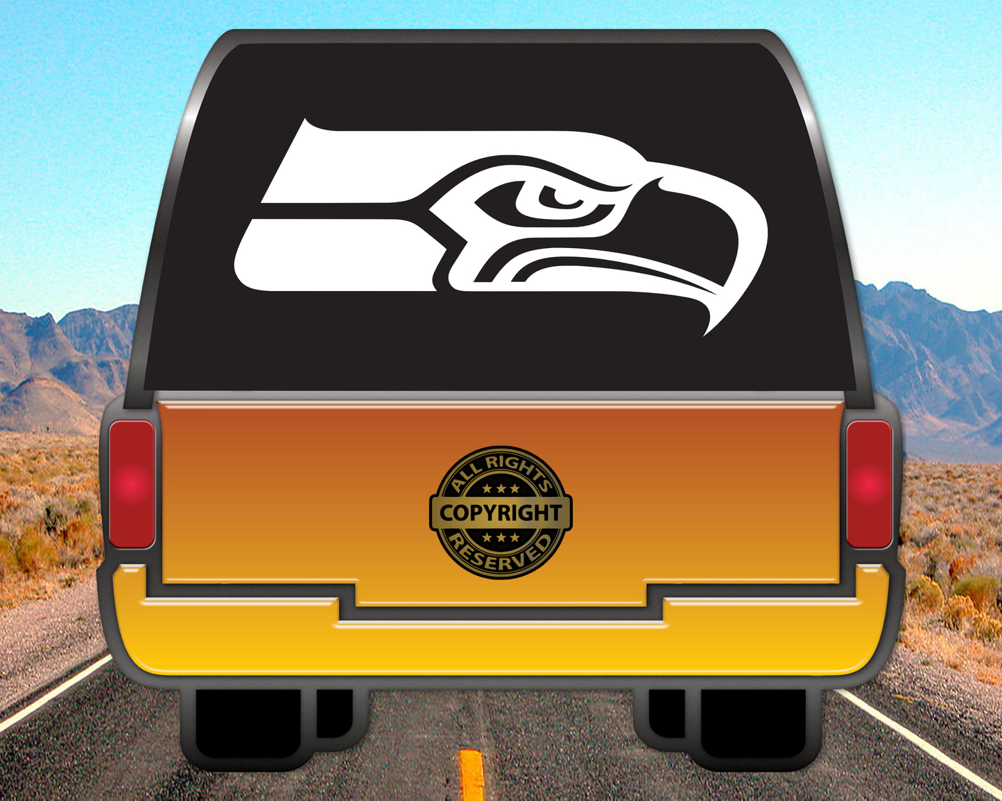 Seahawks, Vinyl Decal