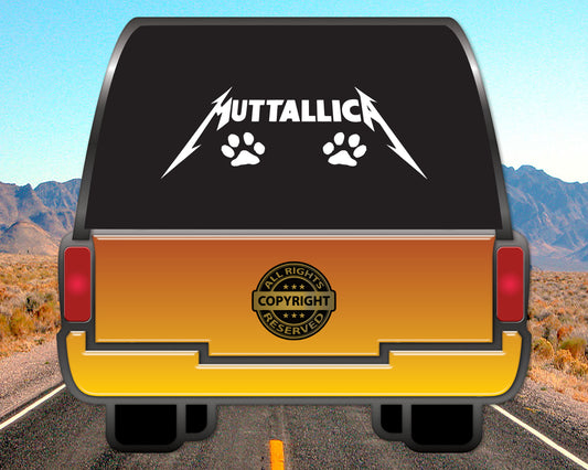 Muttallica, Vinyl Decal