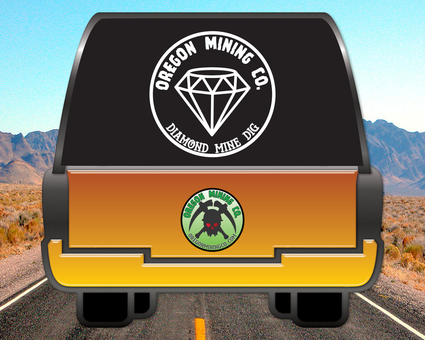 Diamond Mine Vinyl Decal