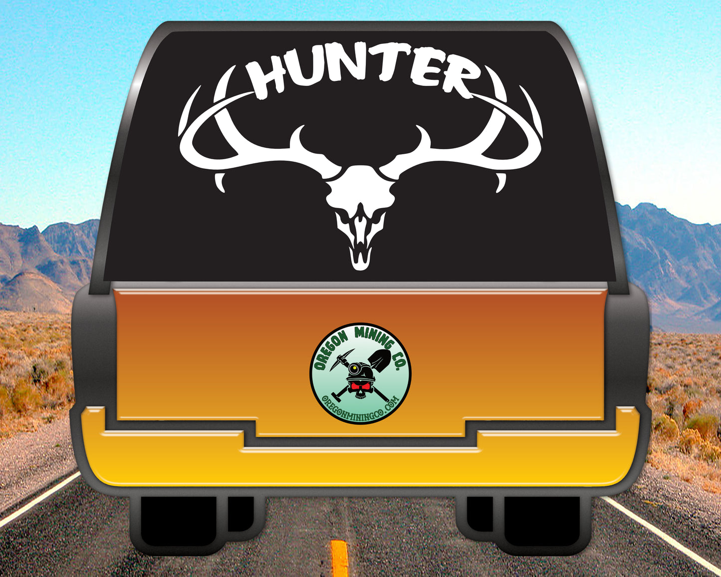 Hunter Rack Vinyl Decal