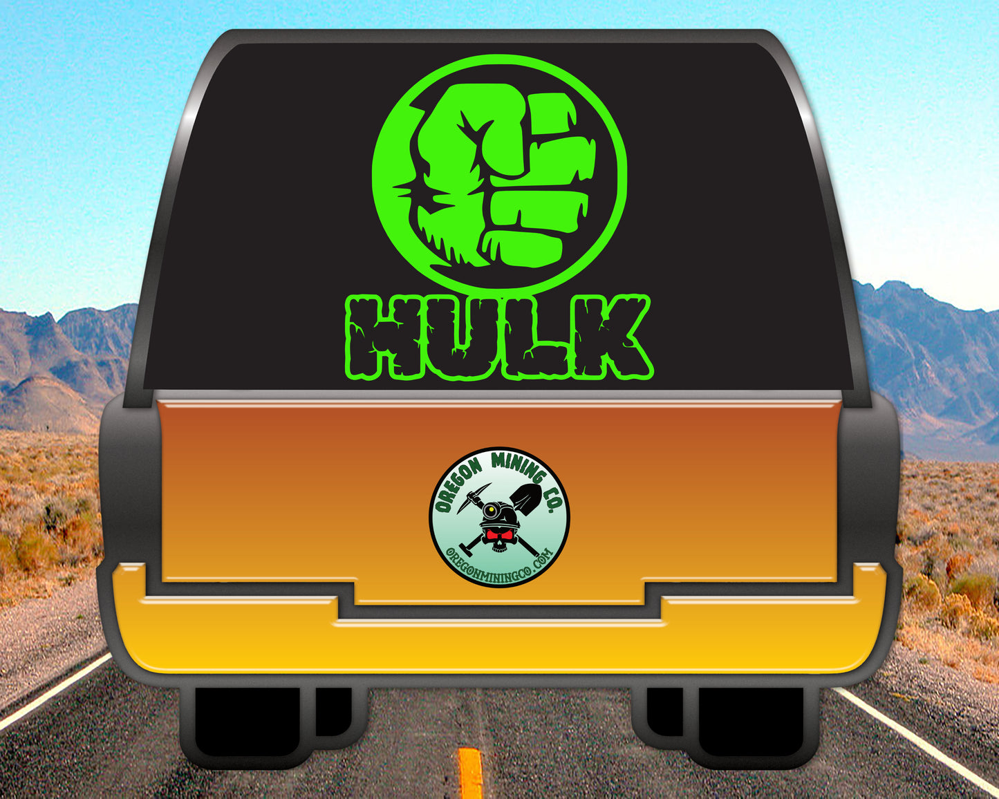 Hulk Vinyl Decal