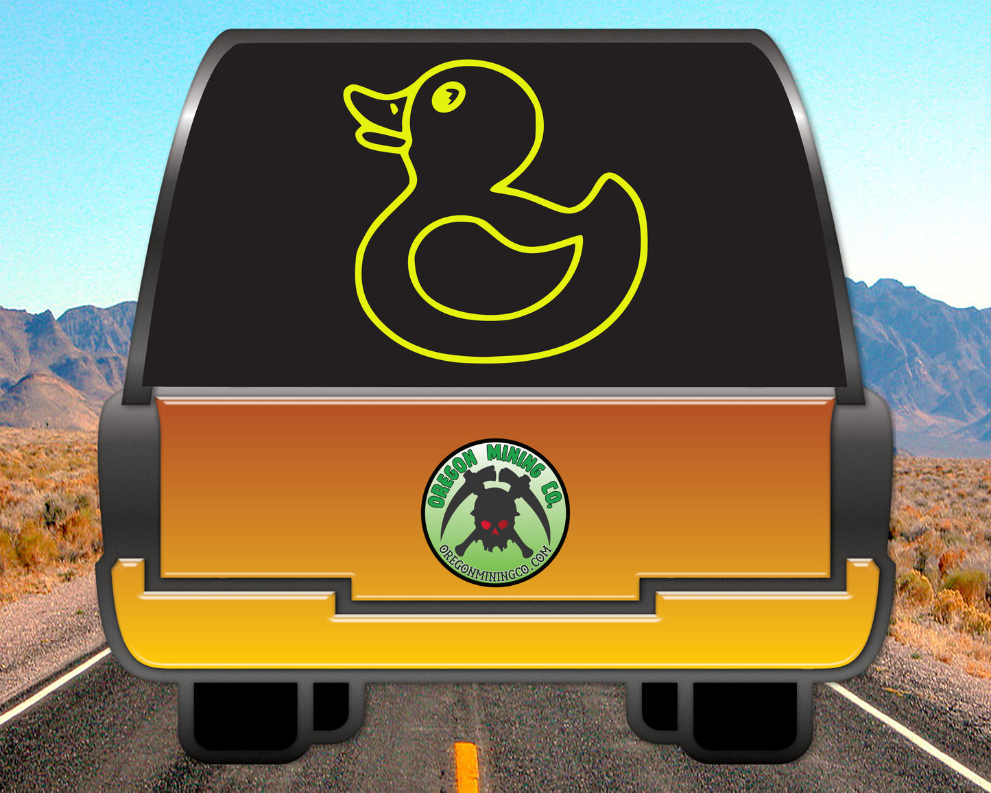 Rubber Ducky Vinyl Decal