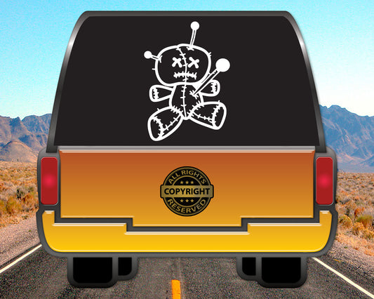 Voodoo Doll, Vinyl Decal