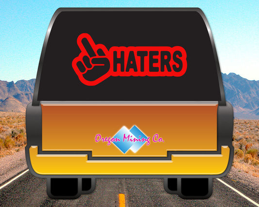 Fuck Haters, Auto Vinyl Decal