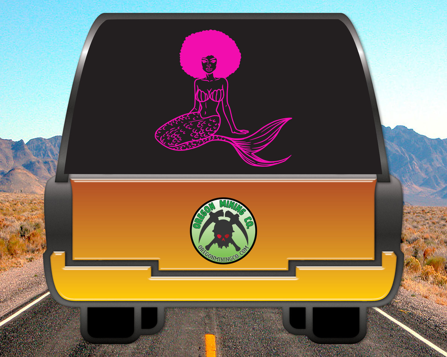 Mermaid, Vinyl Decal