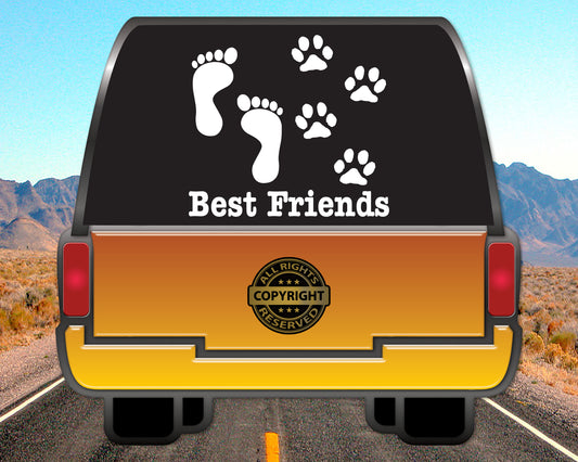 Best Friends, Vinyl Decal