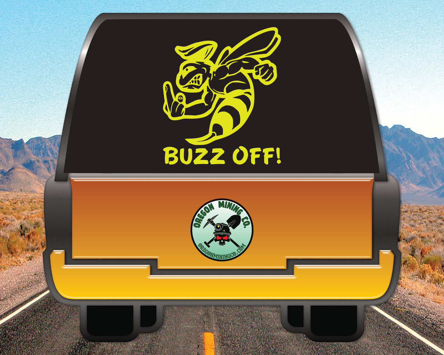 Buzz Off! Vinyl Decal