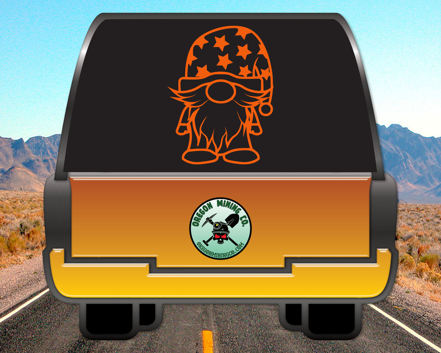 Star Gnome Vinyl Decal