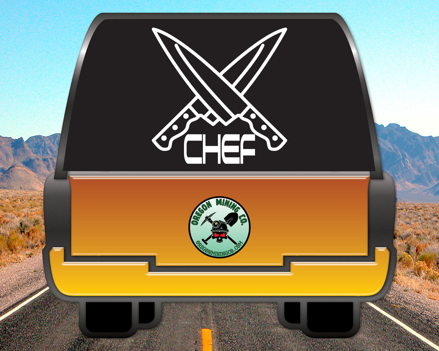 Chef Vinyl Decal