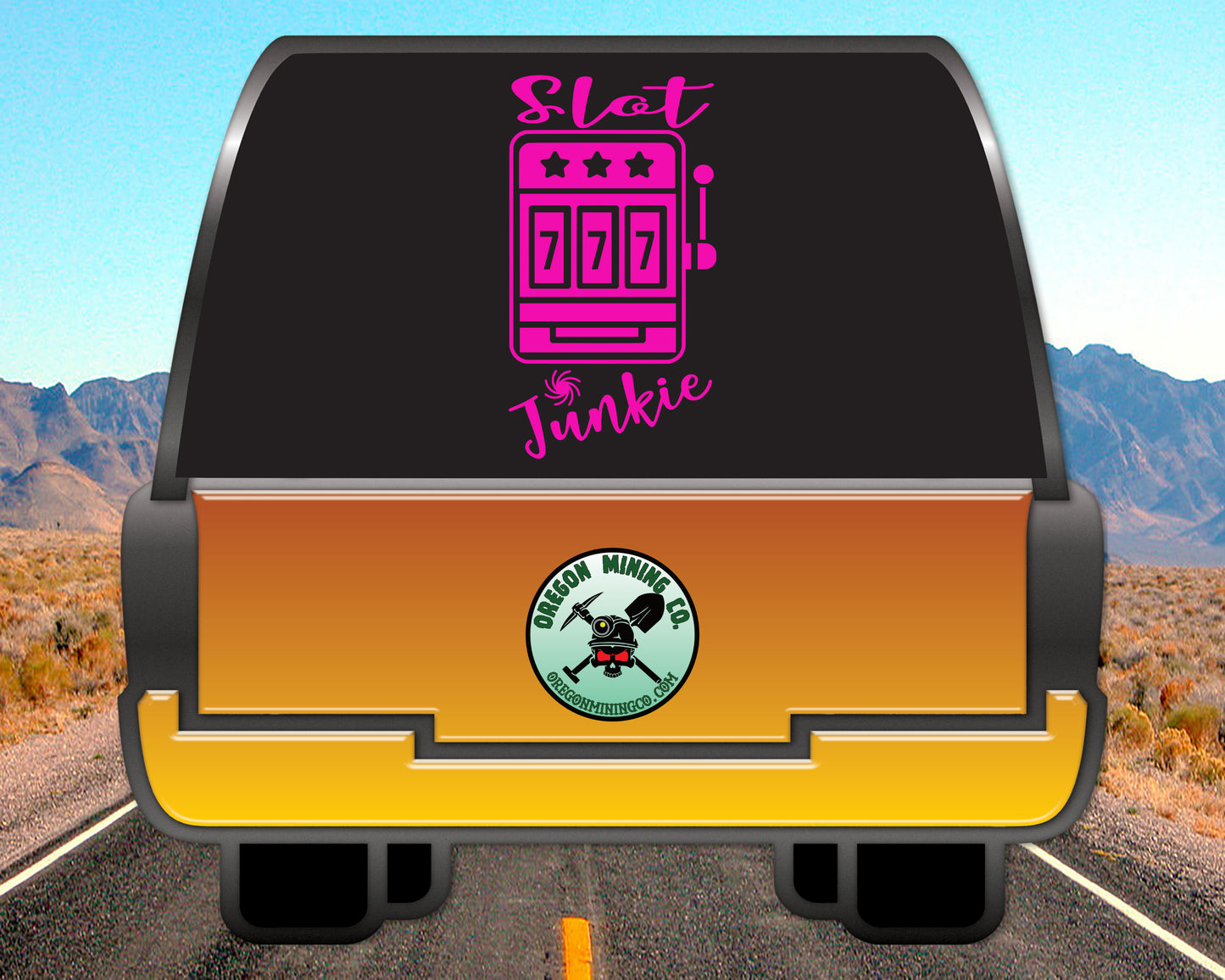 Slot Junkie Vinyl Decal